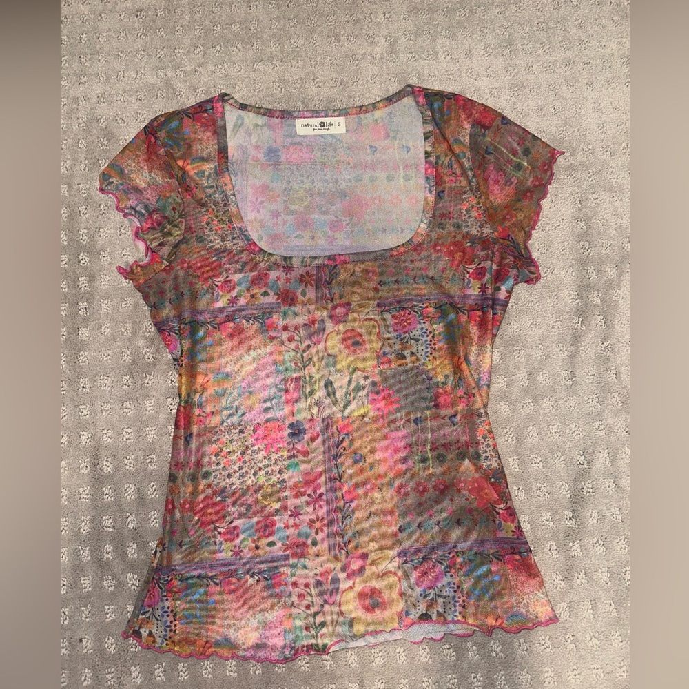 NWOT natural life top